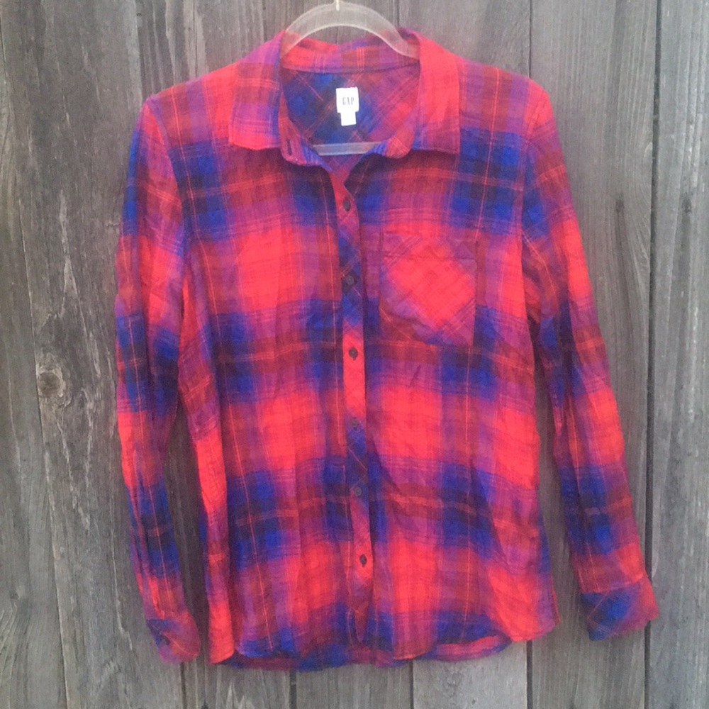 GAP Soft Flannel Sz S